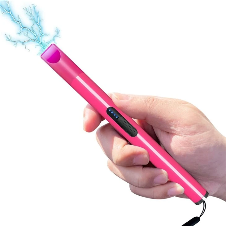 Portable Self Defense Stun Gun With Slider Switch And LED Indicator